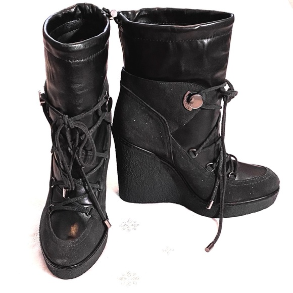 Moncler Shoes - Authentic Moncler Diane platform boots